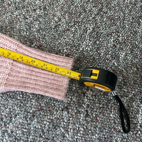Varley Peverel Button Placket Soft Pink Wool Blend Knit Sweater XS Baggy - Picture 6 of 14